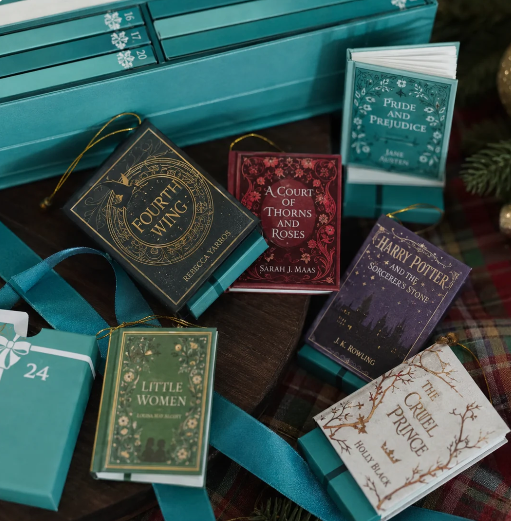 Merry Chapters™ Book Ornament Advent Calendar
