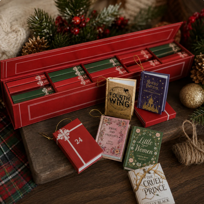 Merry Chapters™ Book Ornament Advent Calendar