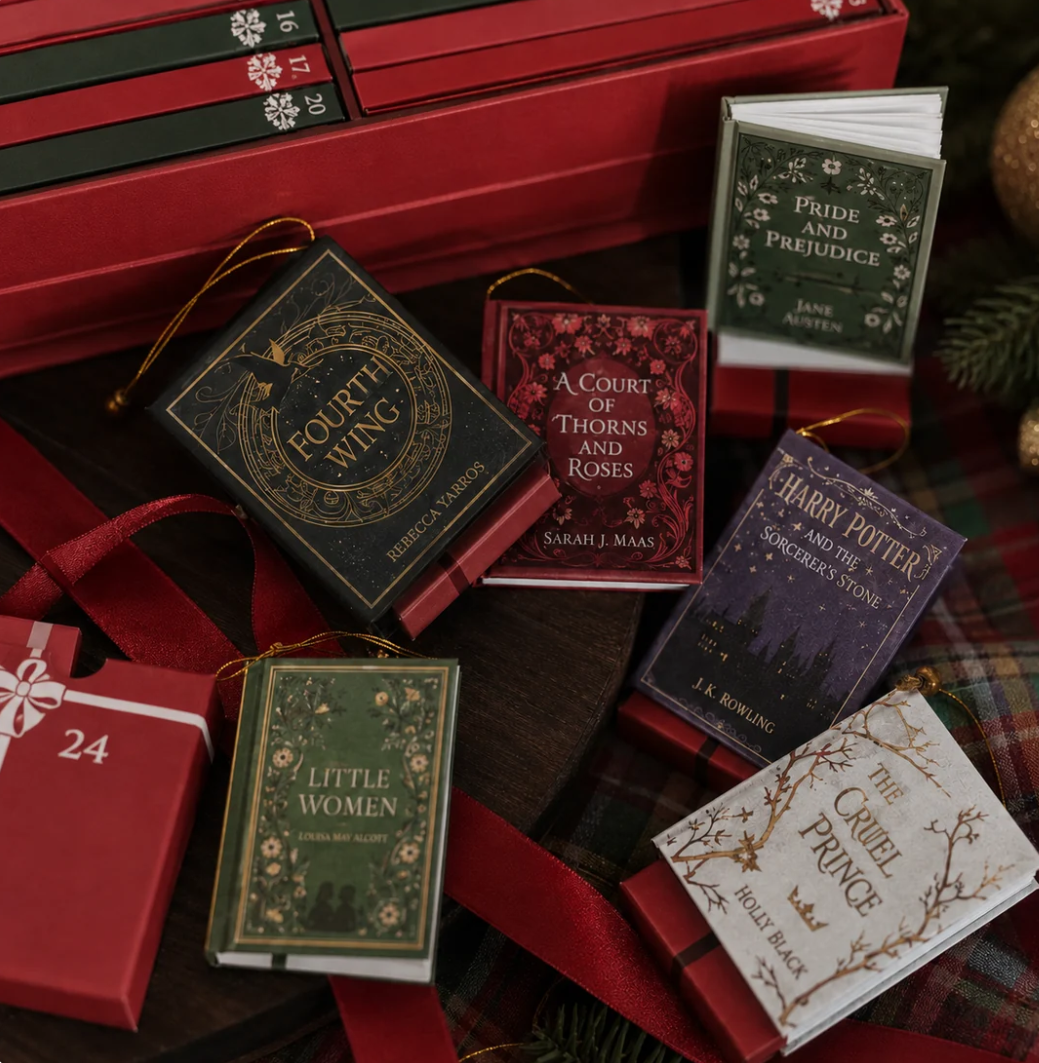 Merry Chapters™ Book Ornament Advent Calendar
